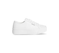Calvin Klein Vulc Flatform Leather Bright White size 37 | Sneakers Outlet | Women | White 37