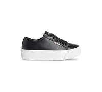 Calvin Klein Vulc Flatform Leather Ck Black size 39 | Sneakers Outlet | Women | Black 39