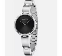 Calvin Klein Wavy Quartz Black Dial Ladies Watch K9U23141