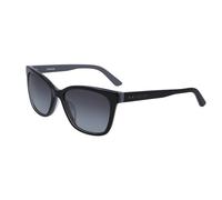 Calvin Klein Woman CK19503S 032 Sunglasses Acetate Black Grey Squared Shaded