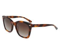 Calvin Klein Woman CK21506S 240 Sunglasses Acetate Havana Brown Squared Normal Normal