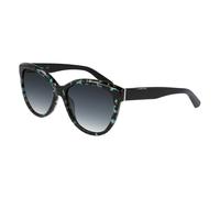 Calvin Klein Woman CK21709S 333 Sunglasses Plastic Havana Grey Cat Eye Shaded