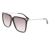 Calvin Klein Woman CK22531S 001 Sunglasses Acetate Black Grey Squared Shaded