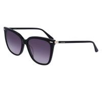Calvin Klein Woman CK22532S 001 Sunglasses Acetate Black Grey Squared Normal Photochromatic