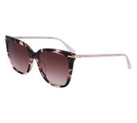Calvin Klein Woman CK22532S 663 Sunglasses Acetate Pink Bordeaux Squared Normal Photochromatic