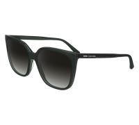 Calvin Klein Woman CK24509S 339 Sunglasses Acetate Black Brown Squared Normal Shaded