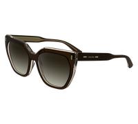 Calvin Klein Woman CK24535S 226 Sunglasses Acetate Brown Butterfly Normal Shaded
