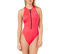 Calvin Klein Women Bathing Suit One Piece Racerback Design, Red (Signal Red), M
