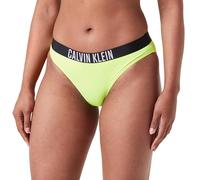 Calvin Klein Women Bikini Bottoms with Logo Band, Green (Citrust Burst), 3XL