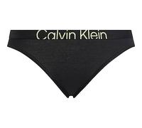 Calvin Klein Women Bikini Shape Briefs Stretch Cotton, Multicolor (Black/Sunny Lime), S