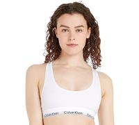 Calvin Klein Women Bralette Stretch, White (White), XS