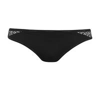 Calvin Klein Women Brazilian Brief with Lace, Black (Black), S