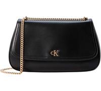 Calvin Klein Women Ck Convertible Chain Medium Bag LV04F3171G Crossover, Black (Black), One Size