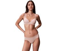 Calvin Klein Women Lift Demi Push-up Bra with Underwire, Beige (Beechwood), 34E