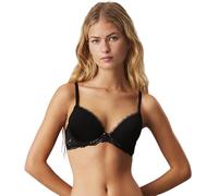 Calvin Klein Women Lift Demi Push-up Bra with Underwire, Black (Black), 34A