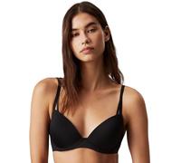 Calvin Klein Womens 000QF6016E Seductive Comfort Demi Cup Bra - Black - Size 36E