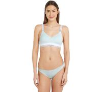 Calvin Klein Women Light Lined Bralette Moulded, Turquoise (Island Reef), XS