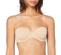Calvin Klein Lightly Lined Strapless Bra Beige 80 / A Women