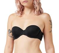 Calvin Klein Women Light Lined Strapless Bra with Underwire, Black (Black), 34B