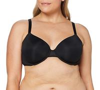 Calvin Klein Women Lightly Lined Demi-Cup Bra with Underwire, Black (Black), 34DD
