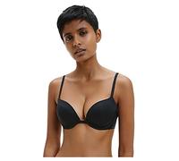 Calvin Klein Women Push-up Bra with Underwire, Black (Black), 32D