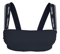 Calvin Klein Women Removable Straps Bandeau - RP Bandeau, Blue (Dark Sapphire), M