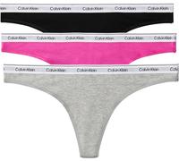 Calvin Klein Lv00qd5209 Thong 3 Units Multicolor L Woman