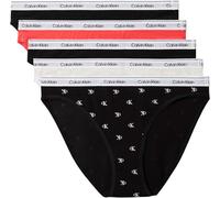 Calvin Klein 000qd5208e Panties 5 Units Multicolor S Woman