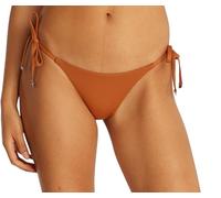Calvin Klein Women’s Adjustable String Side Tie Bikini Bottoms, Orange (Sierra), S