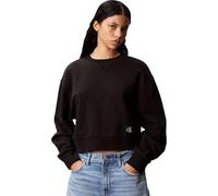 Calvin Klein Women’s Badge Logo Cropped Sweatshirt