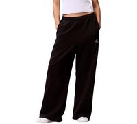 Calvin Klein Women’s Badge Logo French Terry Cotton Joggers, Black (Black), XL