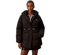 Calvin Klein Women’s Belted Mid Weight Puffer Jacket, Black (Black), S
