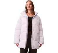 Calvin Klein Women’s Belted Mid Weight Puffer Jacket, Purple (Lacey Lilac), M
