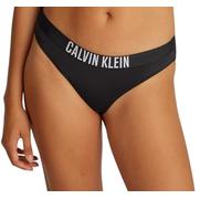 Calvin Klein Women’s Bikini Bottoms with Logo Waistband, Black (Pvh Black), M