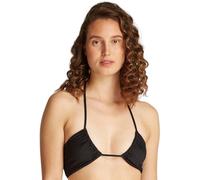 Calvin Klein Women’s Bralette Bikini Top with Crinkle Texture, Black (Pvh Black), M