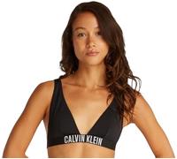Calvin Klein Women’s Bralette Bikini Top with Removable Padding, Black (Pvh Black), XL