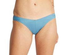 Calvin Klein Women’s Delta Brazilian Bikini Bottoms with Branding, Blue (Adriatic Blue), M
