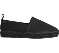 Calvin Klein Women’s Espadrilles Oblique Canvas with Loop, Black (Triple Black), 3