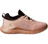 Calvin Klein Women’s EVA Sock Mix Lace-up Runner Trainers, Pink (Tuscany/Bordeaux), 8.5
