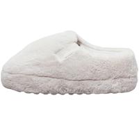 Calvin Klein Women’s Faux Fur Slippers, Multicolor (Triple Eggshell), 7