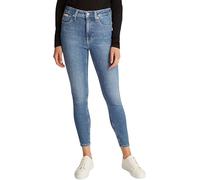 Calvin Klein Women’s High Rise Super Skinny Fit Ankle Length Jeans, Blue (Denim Medium), 32W