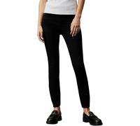 Calvin Klein Women’s High Waist Ankle Length Super Skinny Jeans, Black (Denim Black), 28W