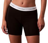 Calvin Klein Women’s Hipster Boyshorts with Logo Waistband, Black (Black), M