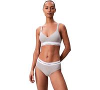 Calvin Klein Women's Icon Cotton Modal Lift Bralette Grey Heather | Size: Medium Calvin Klein Grey M