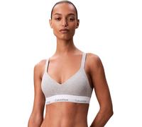 Calvin Klein Women’s Lift Bralette with Logo Band, Grey (Grey Heather), S