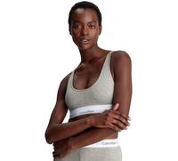 Calvin Klein Women’s Lightly Lined Sport Bralette, Grey (Grey Heather), L