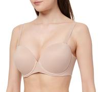 Calvin Klein Women’s Lightly Lined Strapless Bra with Stretch, Beige (Cedar), 36C