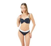 Calvin Klein Women’s Lightly Lined Strapless Bra with Stretch, Black (Black), 34C