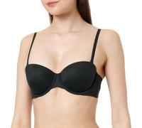 Calvin Klein Lv00qf7537 Strapless Bra Black 90 / D Woman