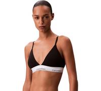 Calvin Klein Triangle Bra Lv00qf8498 Icon Cotton Modal Lightly Lined Black Women's S